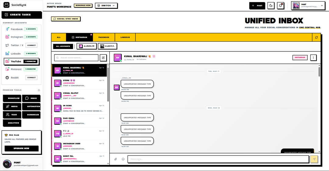 Team Collaboration & Inbox